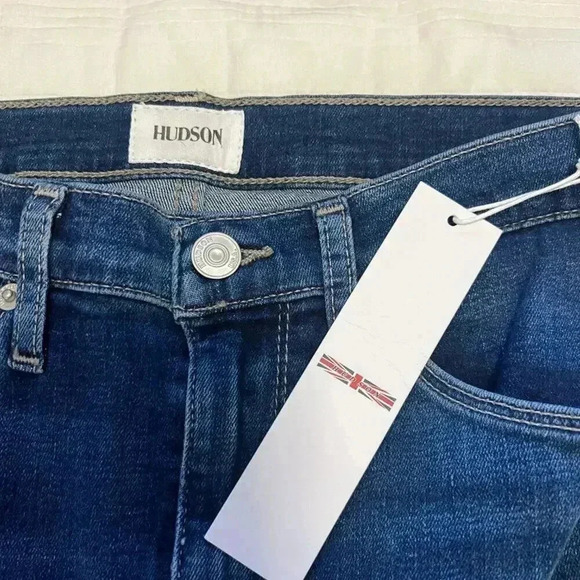 Hudson Blair High Rise Straight Crop Jeans sz 25 - Picture 2 of 6